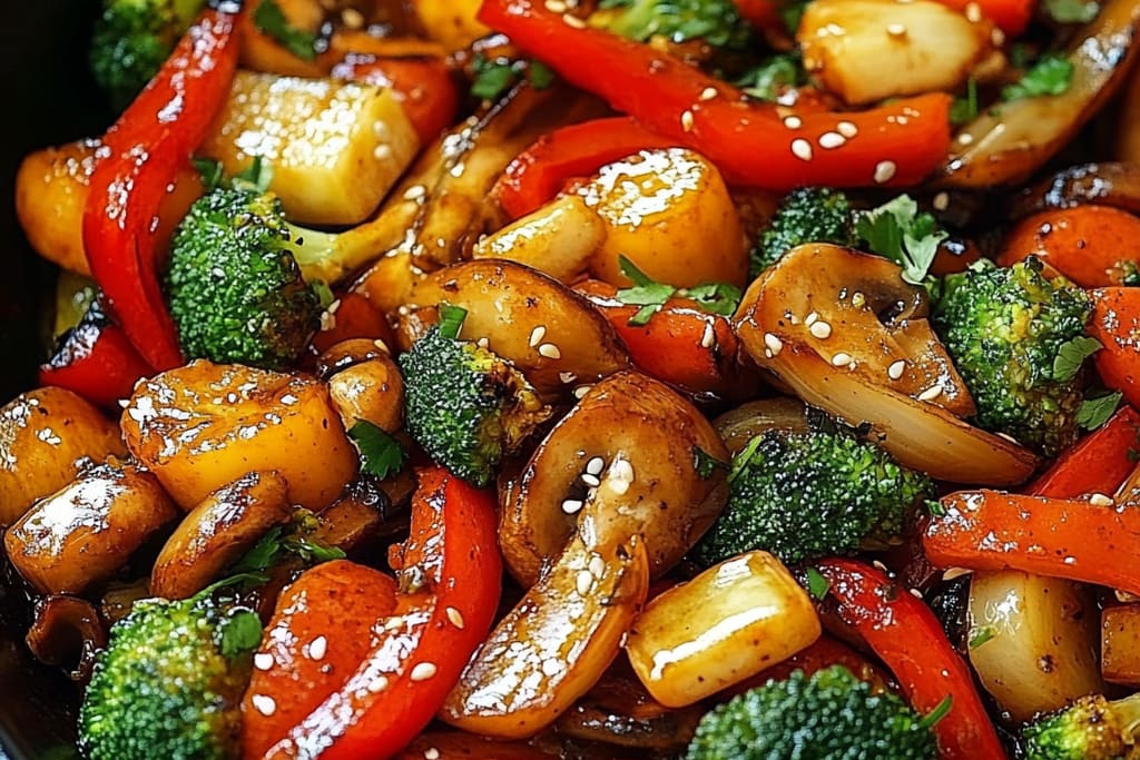 Vibrant Vegetable Stir Fry: An Amazing Ultimate 7-Ingredient Meal