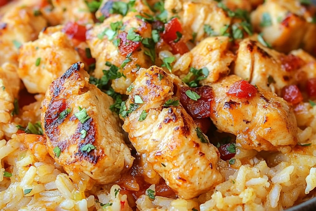 One Pot Queso Chicken & Rice: An Amazing Ultimate Recipe