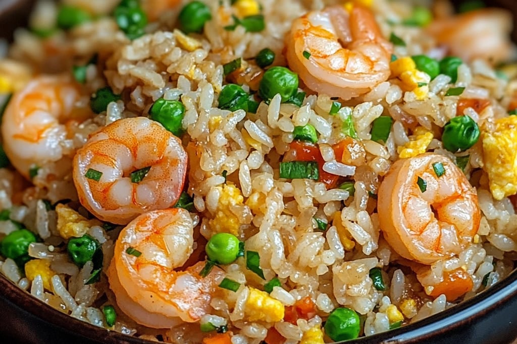 Shrimp Fried Rice : Une Explosion Incroyable de Saveurs en Un Plat Ultime