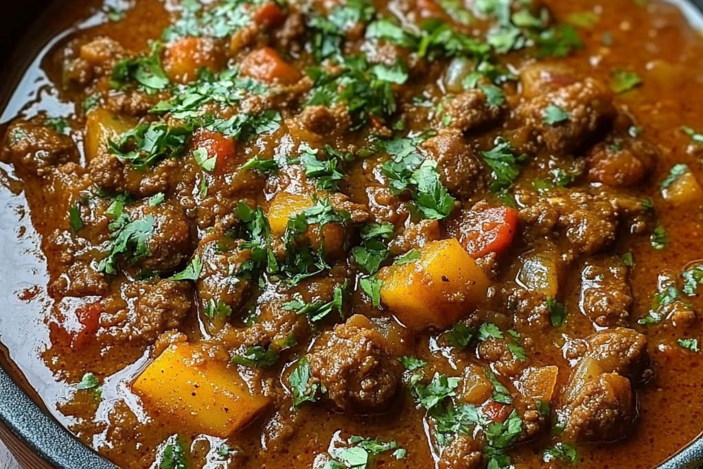 Curry de Bœuf Haché : Une Recette Incroyable Ultime à Découvrir
