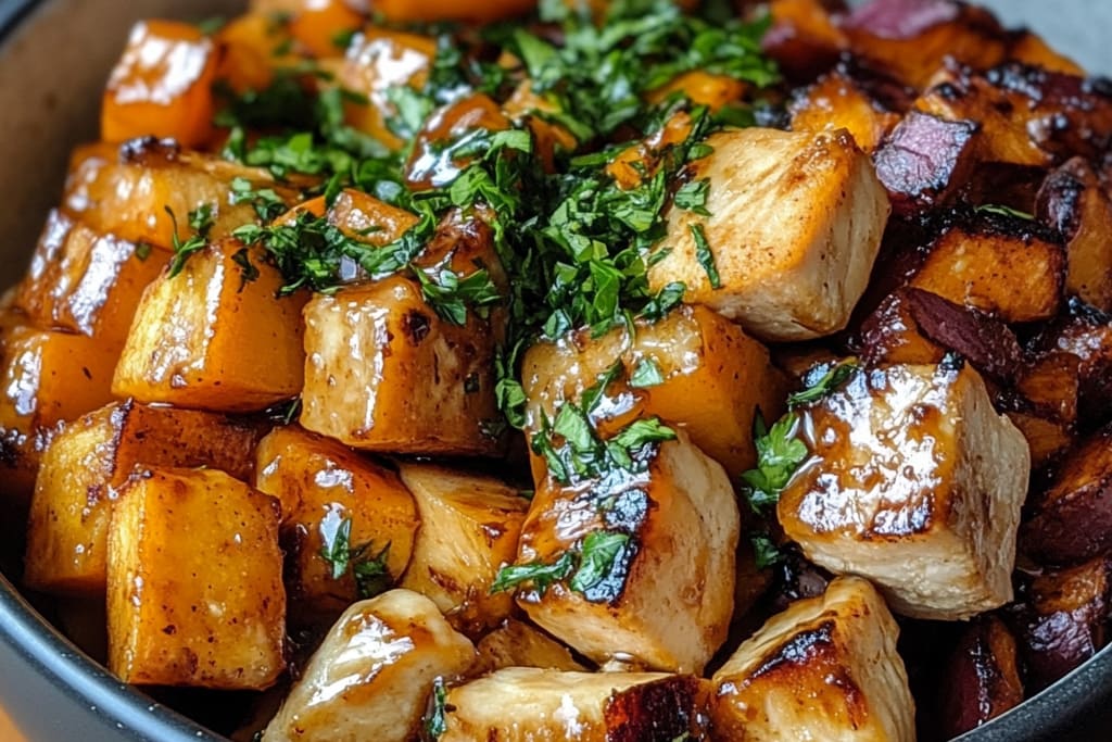 BBQ Chicken & Roasted Sweet Potato Bowls: An Incredible Ultimate Recipe