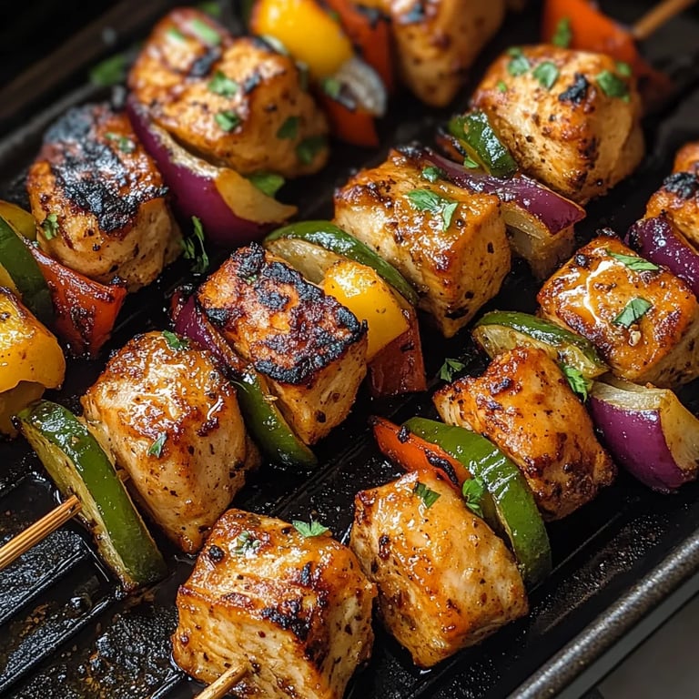Air Fryer Chicken Kabobs: An Amazing Ultimate Recipe for 6