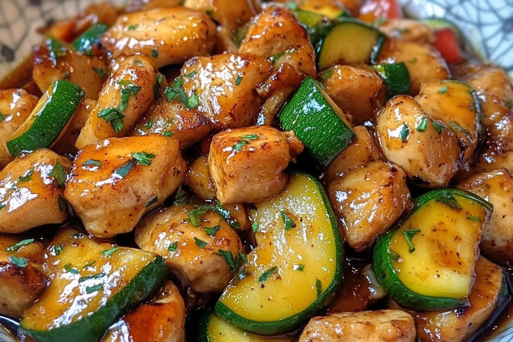 Chicken Zucchini Stir Fry: An Incredible 5-Ingredient Quick and Healthy Meal Option