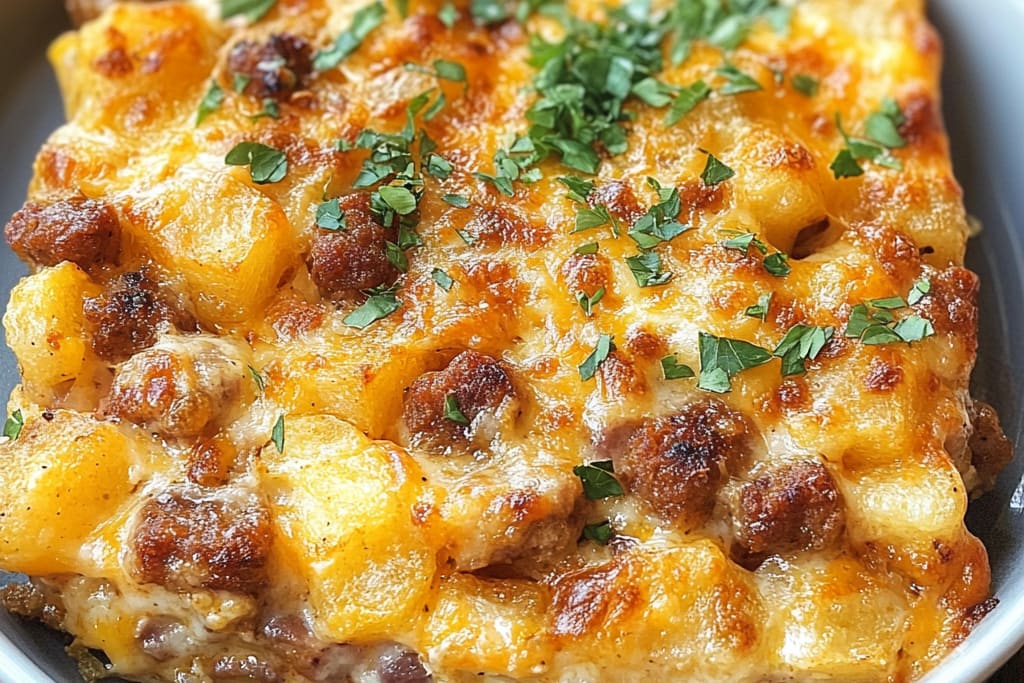 Tater Tot Sausage Breakfast Casserole: An Incredible Morning Delight