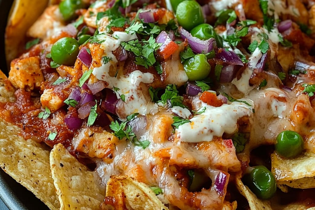 Easy Sheet Pan BBQ Chicken Nachos: An Incredible Recipe with 5 Steps