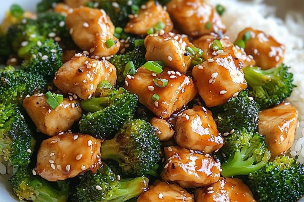 Honey Sesame Chicken et Broccoli : Un Incroyable Gourmet Sucré-Salé à Déguster