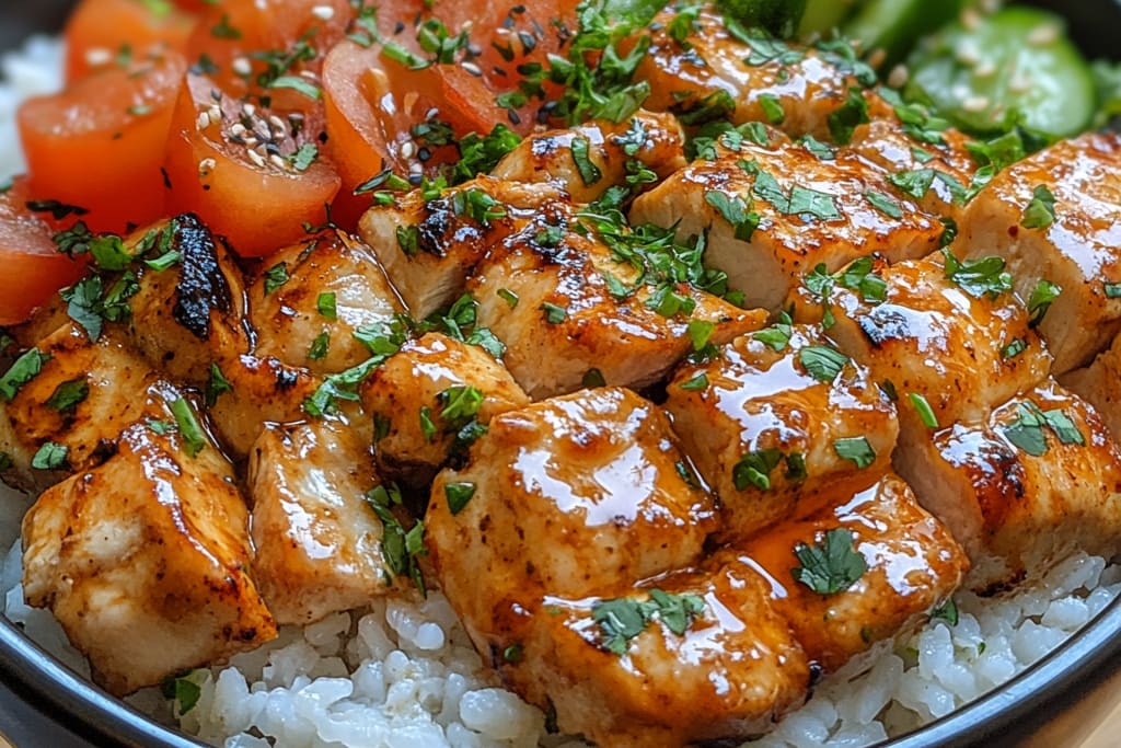 Bol de Riz au Poulet et à la Noix de Coco : Une Recette Incroyable Ultime