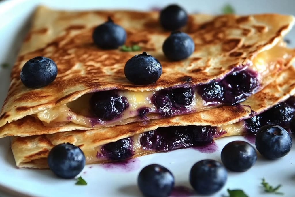 Blueberry Breakfast Quesadilla: An Amazing Ultimate 5-Minute Recipe