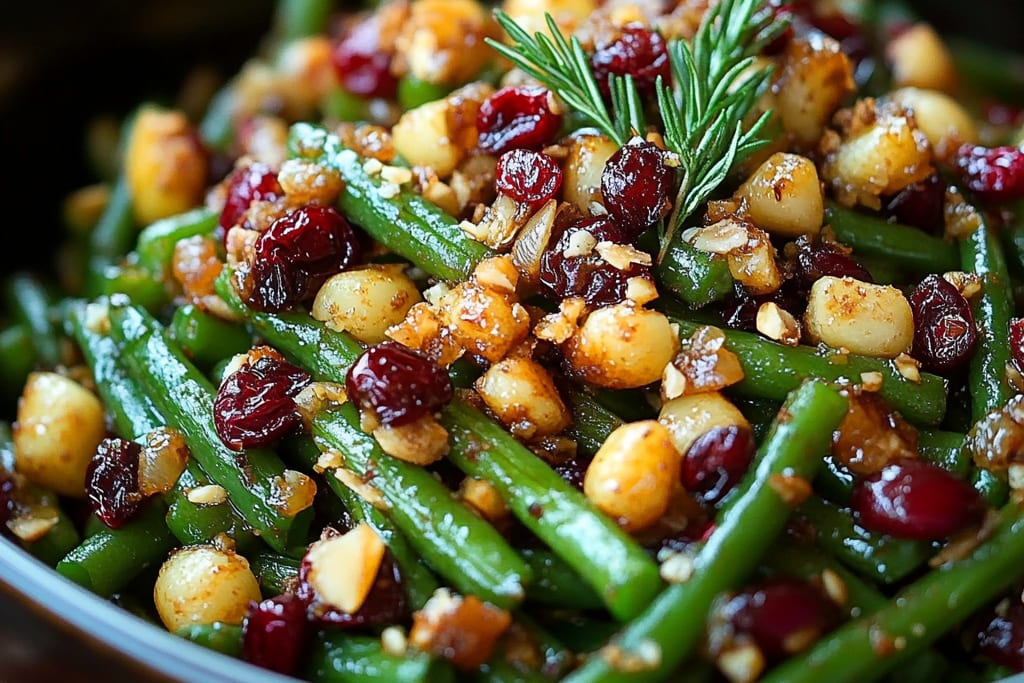 Lemon Butter Green Beans with Cranberries and Walnuts: An Incredible Ultimate Recipe