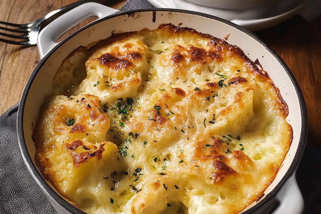 Gratin de Poireaux au Parmesan : Un Accompagnement Crémeux et Réconfortant