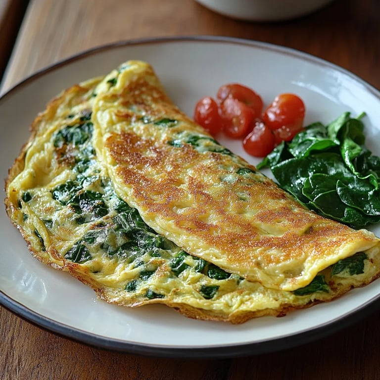 Spinach & Cheese Omelette: An Incredible Ultimate Recipe