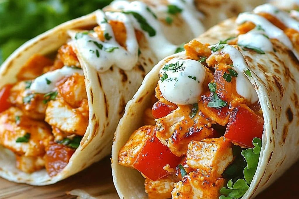 Buffalo Chicken Wraps: An Amazing Ultimate Lunch Idea