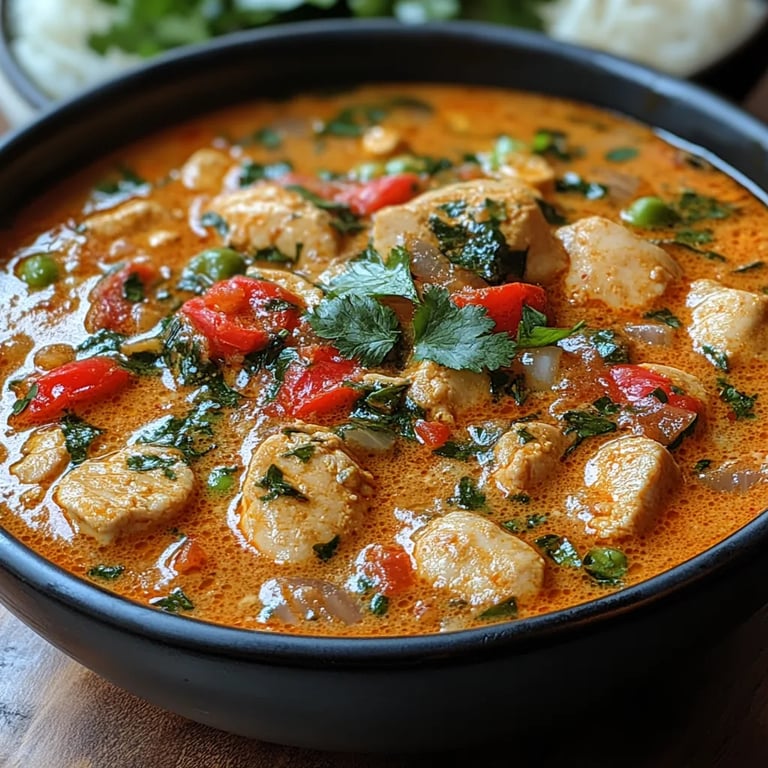 Curry Rouge Thaï au Poulet : Une Recette Incroyable Ultime