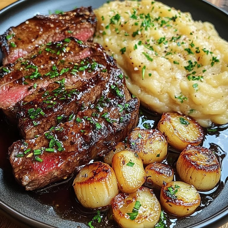 Ribeye and Roasted Garlic Pan Sauce: An Incredible Ultimate Recipe for Steak Lovers