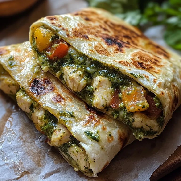 Pesto Chicken & Avocado Bacon Salad Wraps: An Incredible Ultimate Recipe