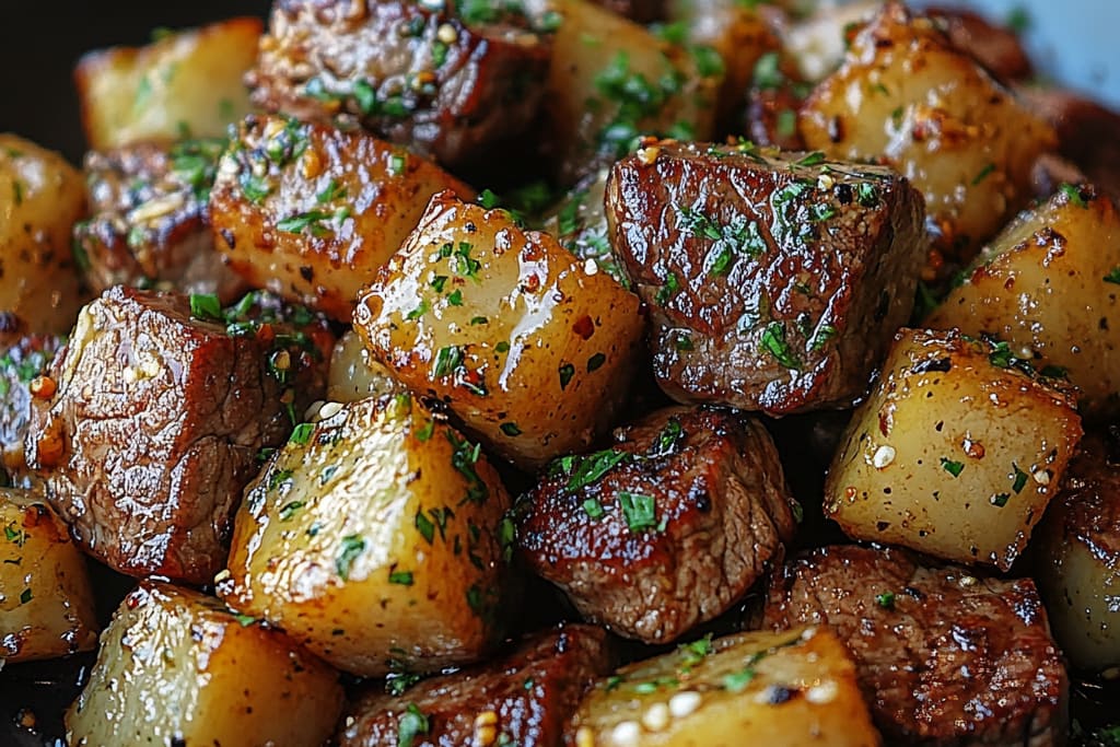 Bouchées de Steak au Beurre à l’Ail : Une Recette Incroyable et Ultime