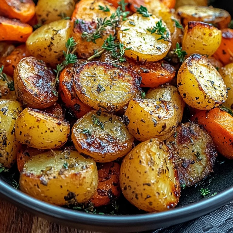 Garlic Herb Roasted Potatoes & Carrots: An Amazing Ultimate Recipe You Must Try