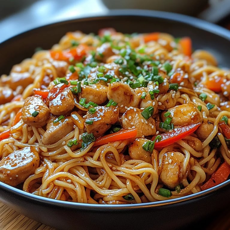 Chow Mein au Poulet Sans Gluten : Une Recette Incroyable Ultime