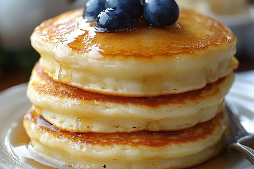 Fluffy Pancakes: The Amazing Ultimate Recipe for the Softest & Fluffiest Breakfast Treat