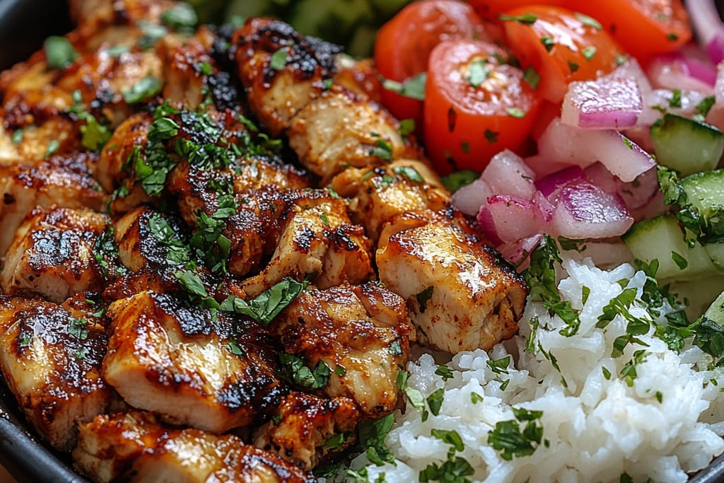 Bol de Shawarma de Poulet : Une Recette Incroyable Ultime