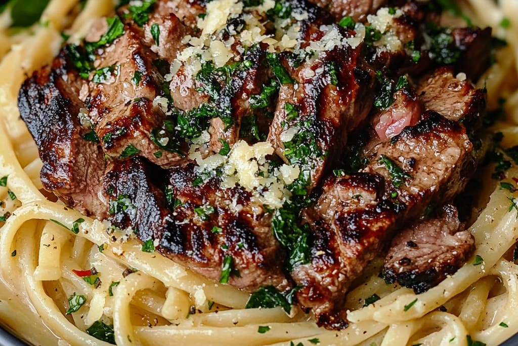 Creamy Steak Pasta Alfredo: An Amazing Ultimate Recipe