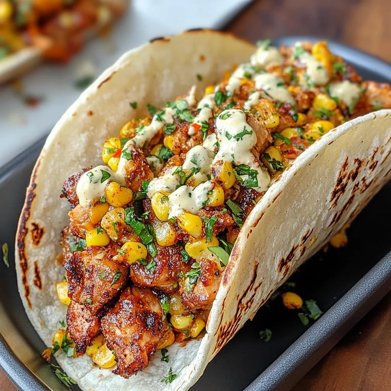 Fried Chicken Street Corn Taco: An Amazing Ultimate Recipe