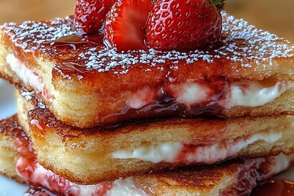 Fried Strawberry Cheesecake Sandwiches: An Amazing Ultimate Recipe
