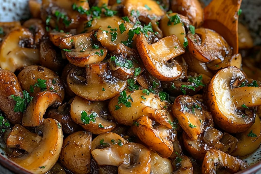 Garlic Butter Mushrooms & Onions: An Incredible 7-Step Recipe