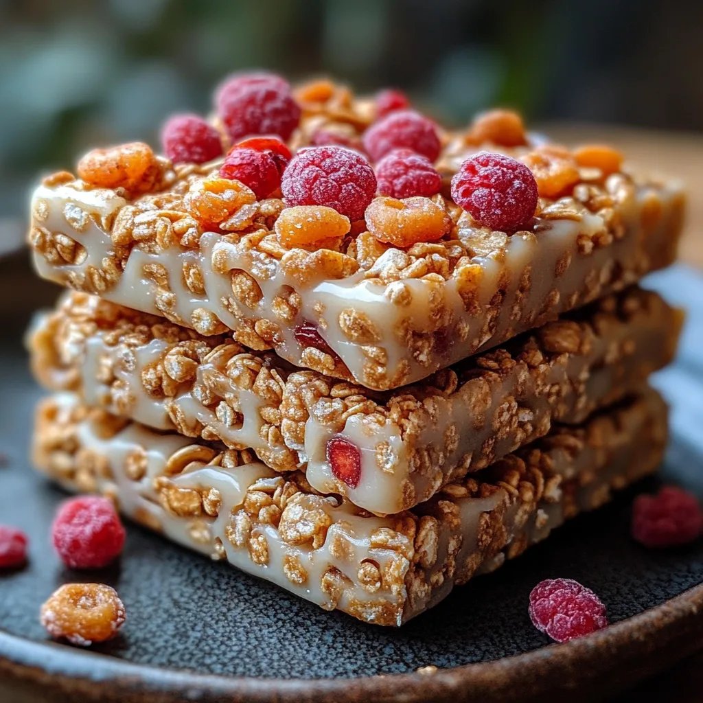 Healthy Breakfast Snack Cereal Bars: The Incredible Ultimate Recipe