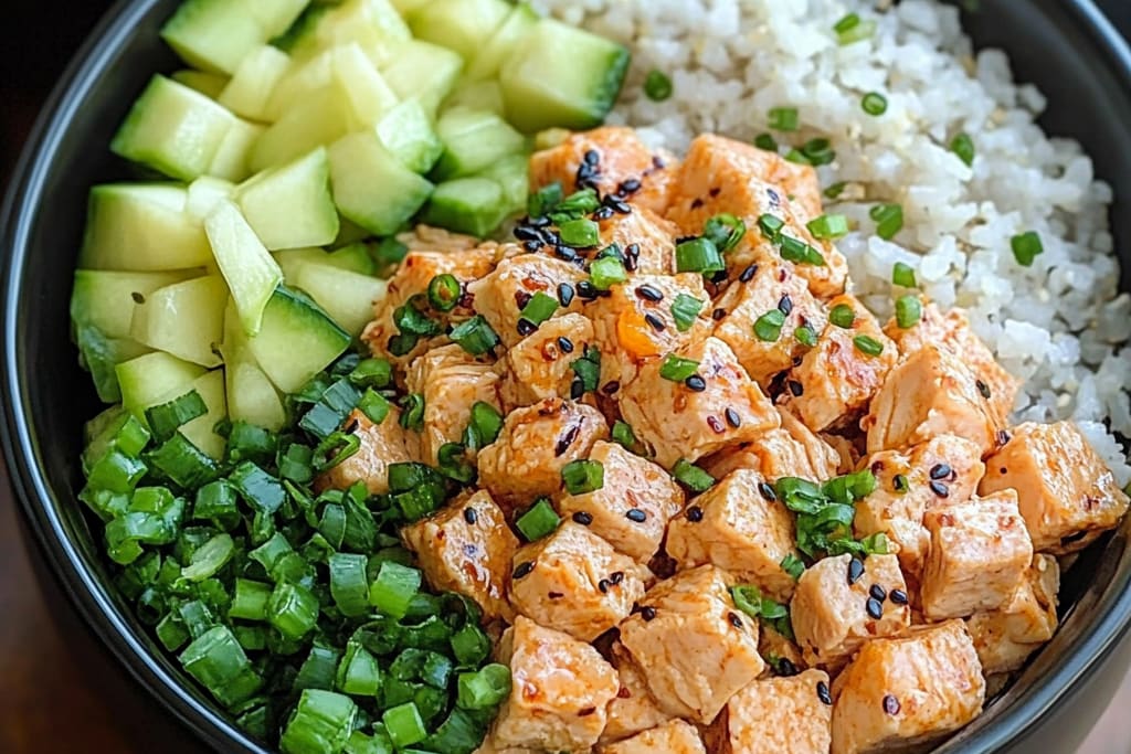 Spicy Tuna Bowls with Cauliflower Rice: An Incredible Ultimate Meal Prep Option