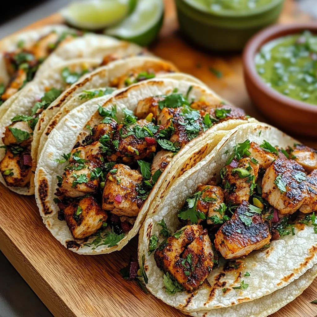 Chicken Street Tacos: An Incredible Ultimate Recipe for Tasty Tacos