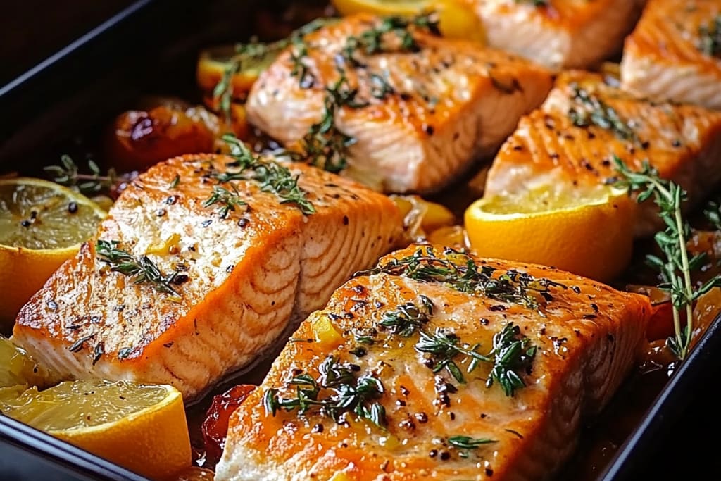 Easy Salmon Traybake: An Incredible 5-Ingredient Recipe