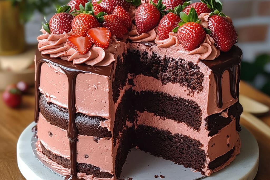 Strawberry Chocolate Cake: An Amazing Ultimate Recipe