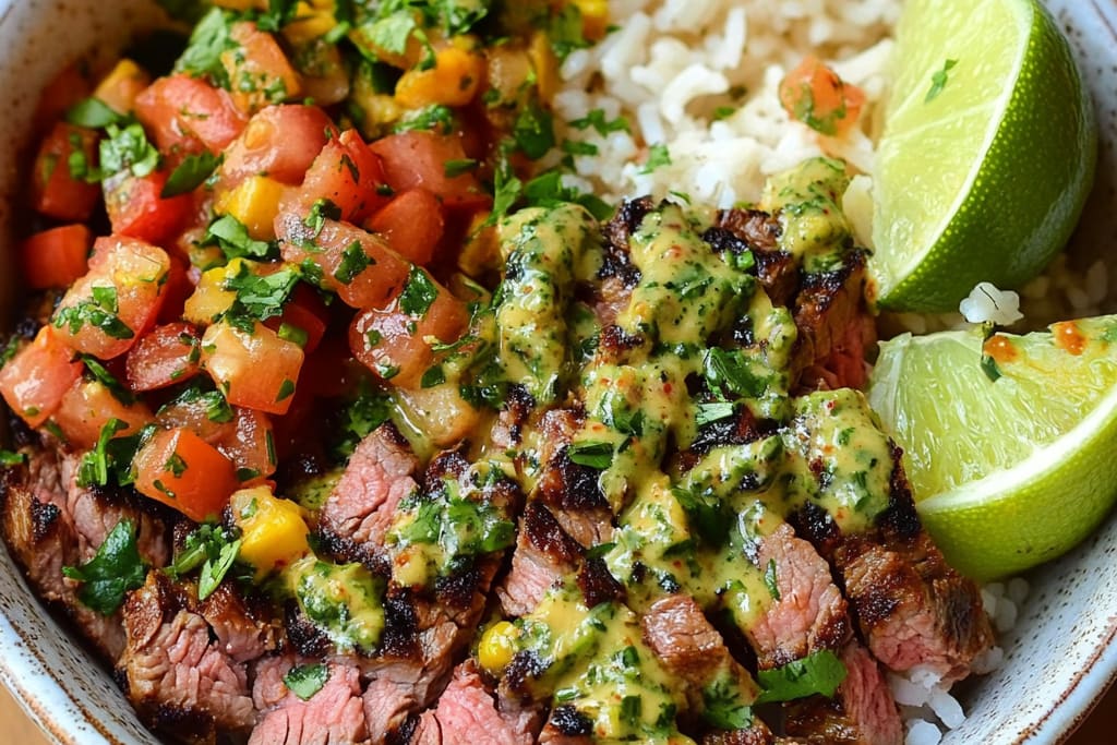 Cilantro Lime Steak & Rice Bowls: An Incredible Ultimate Meal Prep