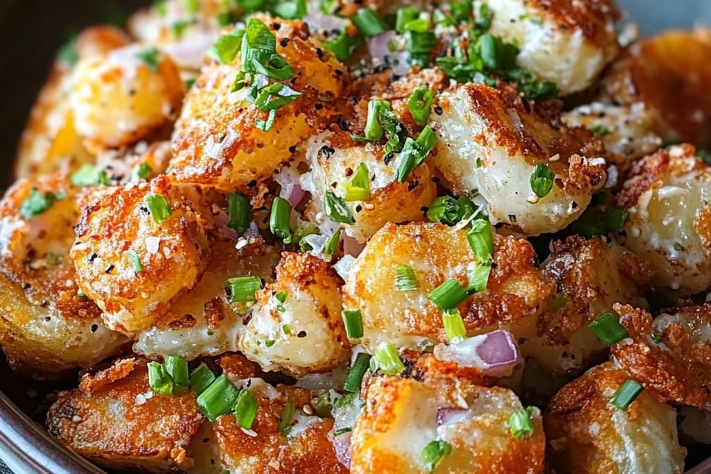 Crispy Smashed Potato Salad: An Incredible Ultimate Recipe You Must Try