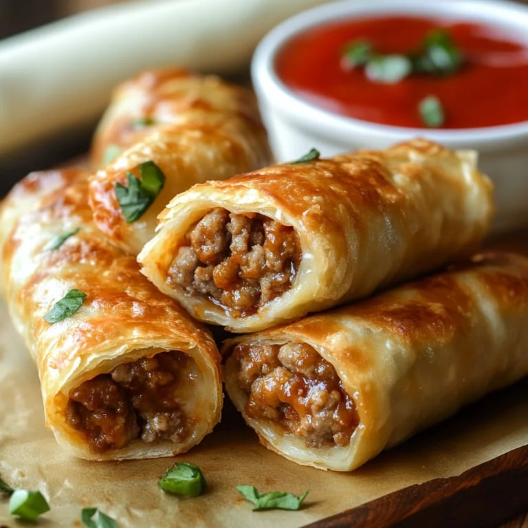 Air Fryer Cheeseburger Egg Rolls: An Incredible Ultimate Recipe