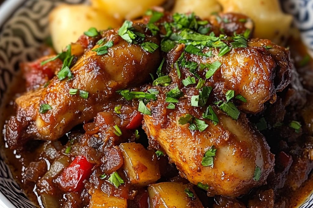 Authentic Jamaican Brown Stew Chicken: An Incredible 7-Step Recipe