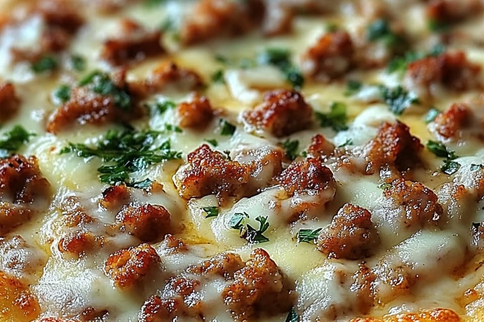 Biscuits and Sausage Gravy Breakfast Pizza: An Amazing Ultimate Recipe