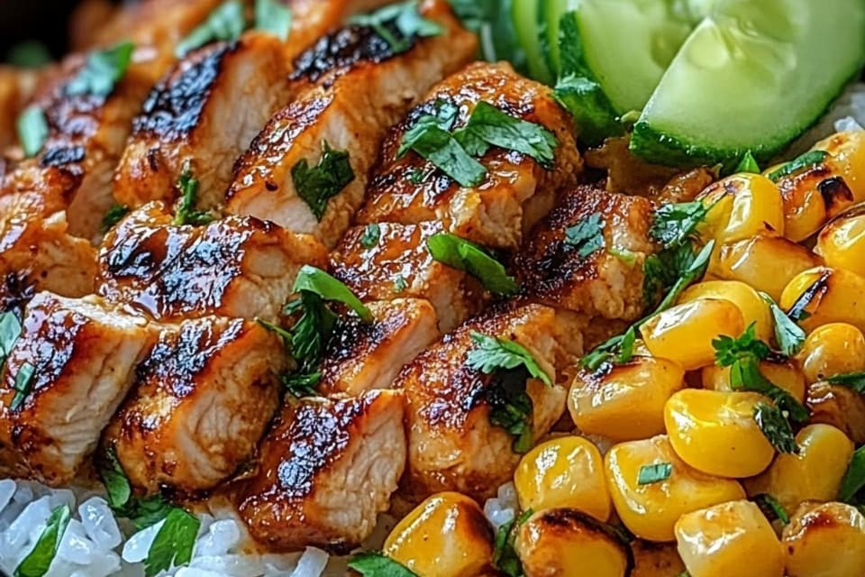 Flavor-Packed Street Corn Chicken Rice Bowl: An Incredible Recipe