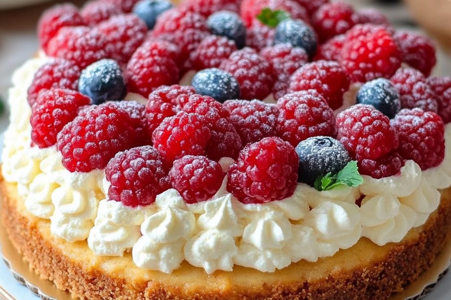 Tarte aux Fruits Rouges sur Sablé Breton : Une Évasion Fruitée et Gourmande