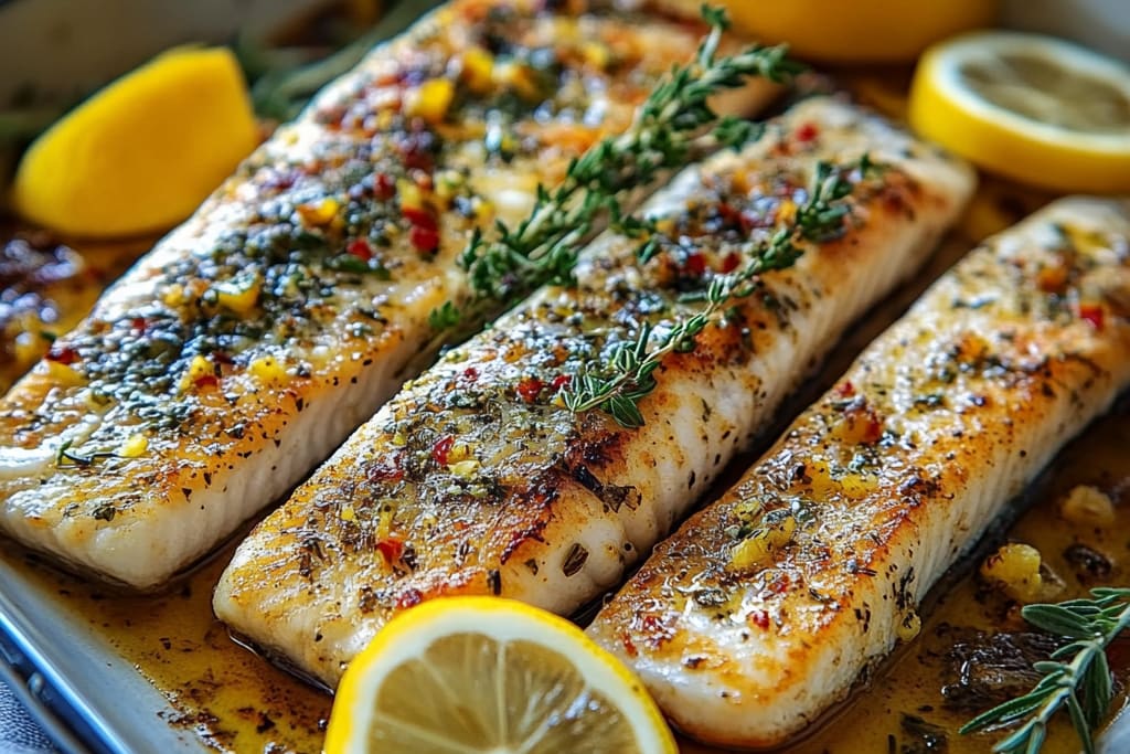 Mediterranean Herb & Lemon Baked Branzino: An Incredible Ultimate Recipe