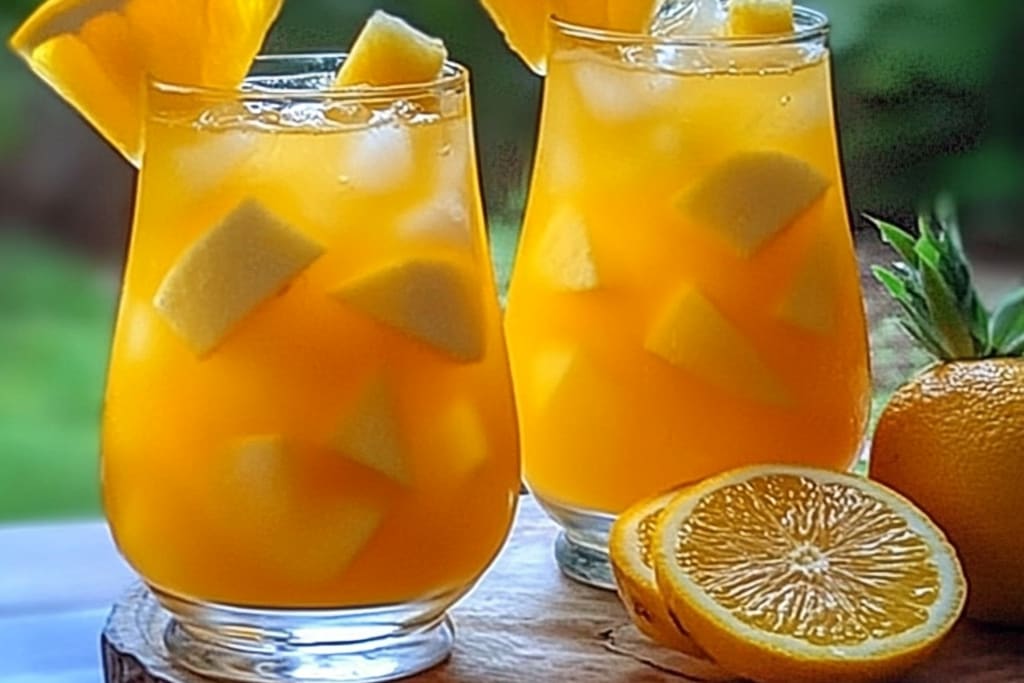 Lemony Pineapple Iced Tea: An Incredible Ultimate Summer Quencher