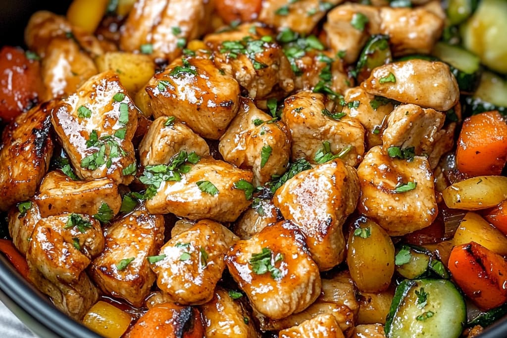 Air Fryer Chicken Hibachi: An Amazing Ultimate 5-Ingredient Delight