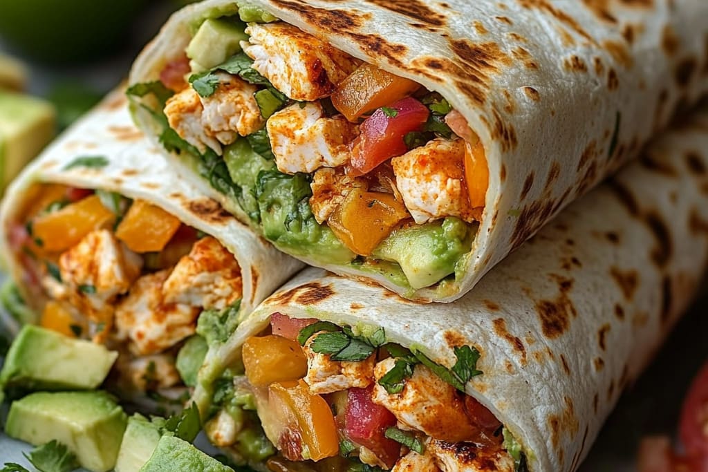 Chicken Avocado Ranch Burritos: An Incredible Ultimate Recipe