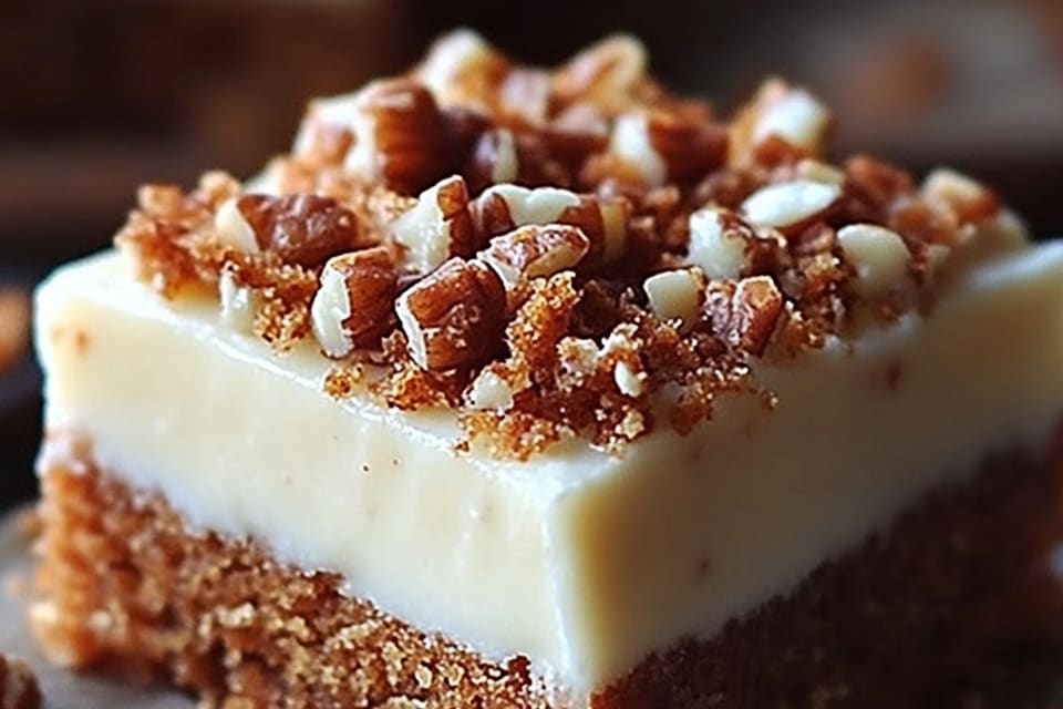 Decadent Carrot Cake Bars with Cream Cheese Frosting: An Amazing Ultimate Recipe