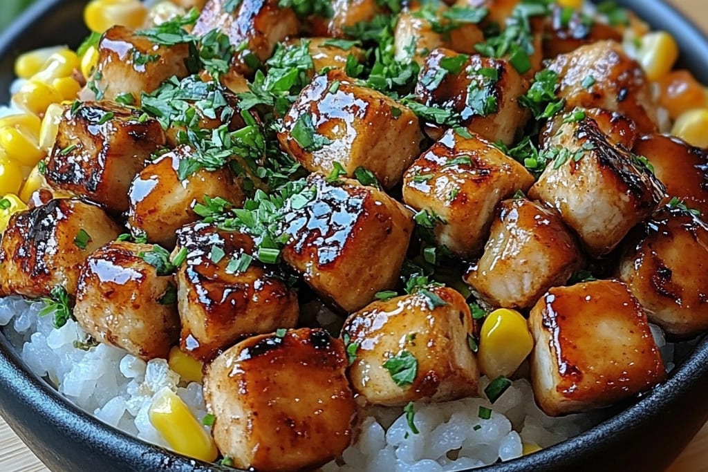 Flavor-Packed Street Corn Chicken Rice Bowl: An Incredible 7-Step Recipe