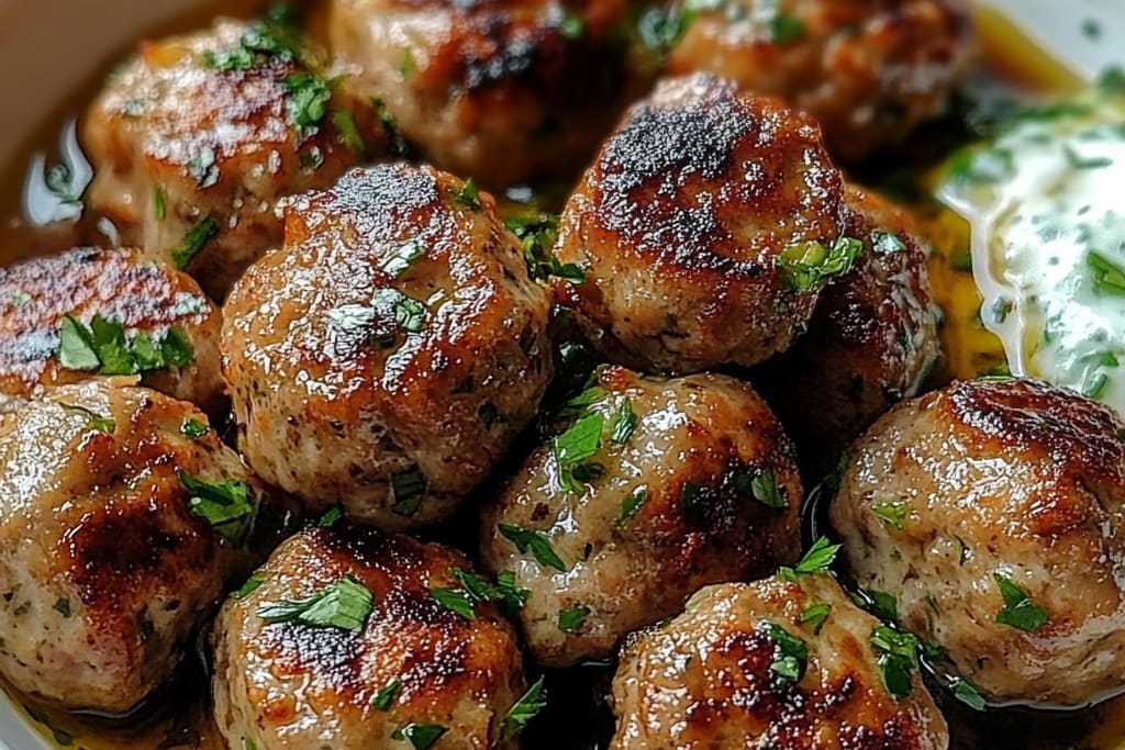 Greek Turkey Meatballs with Tzatziki: An Incredible Ultimate Recipe