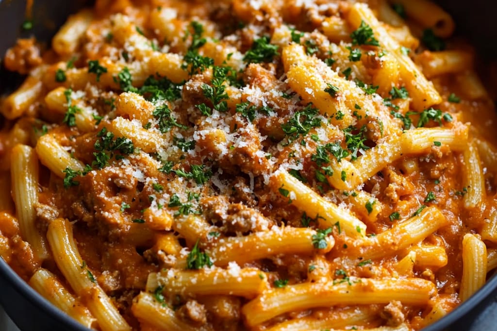 One Pot Creamy Tomato Beef Pasta: An Incredible Ultimate Recipe
