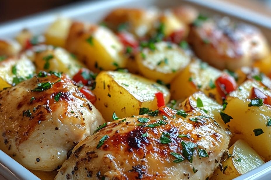 Garlic Parmesan Chicken & Potatoes: An Incredible Ultimate Recipe