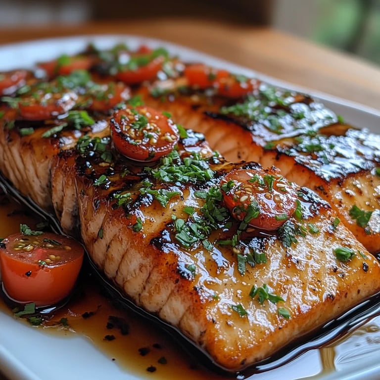 <p>Saumon Glacé au Balsamique : Une Recette Incroyable Ultime</p>